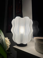 White Wavy Table Lamp